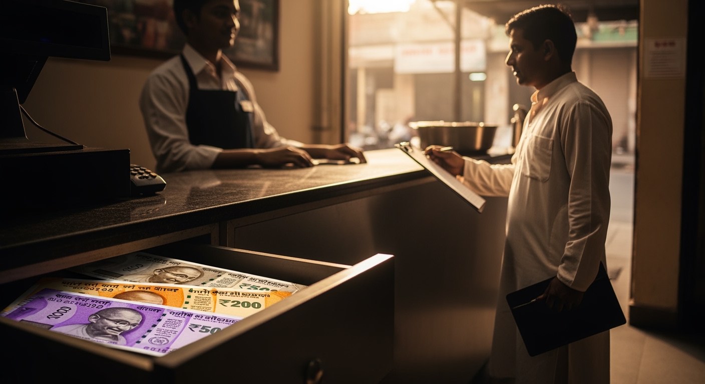 Cash drawer audit checklist — owner's 9-step surprise audit (India)