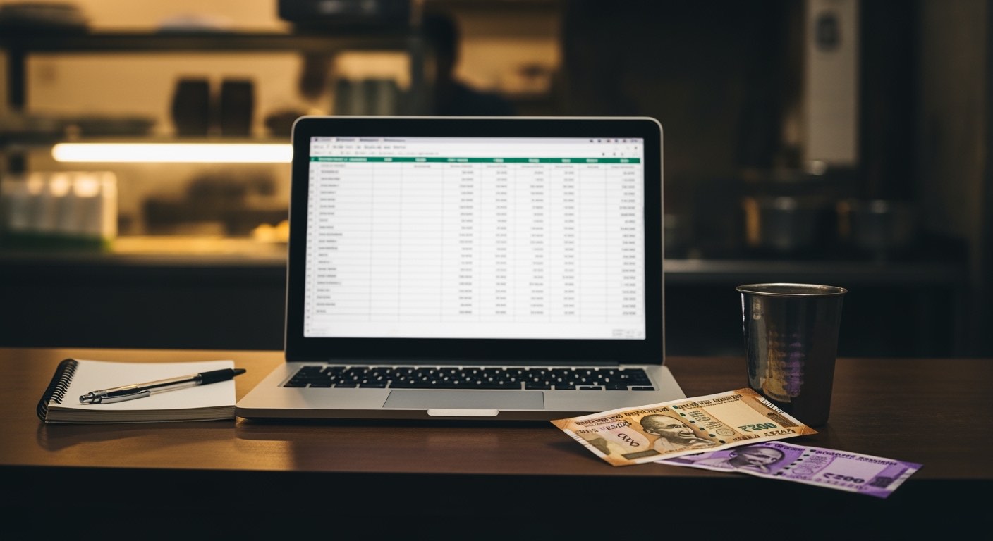 Daily sales report restaurant Excel — free DSR template (India)