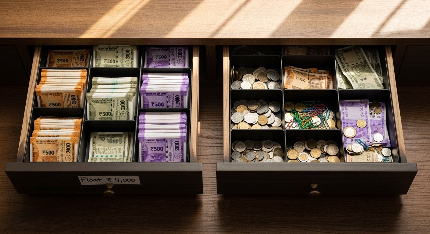 Imprest vs floating petty cash — which fits a single-outlet restaurant